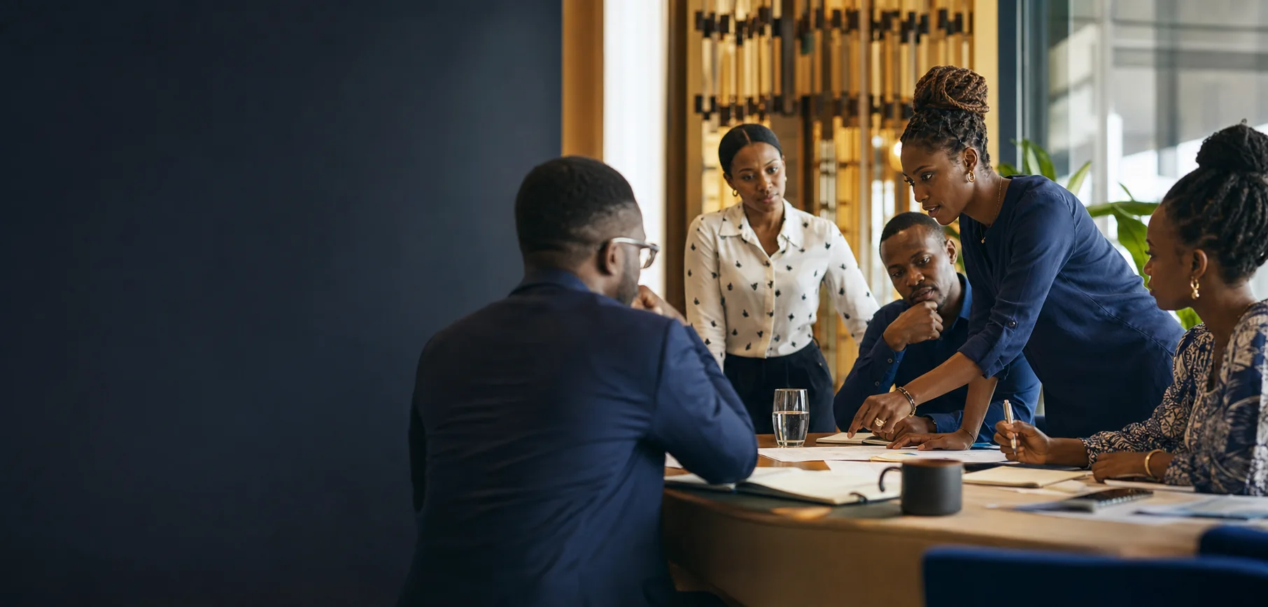 Session de formation animée par des experts africains